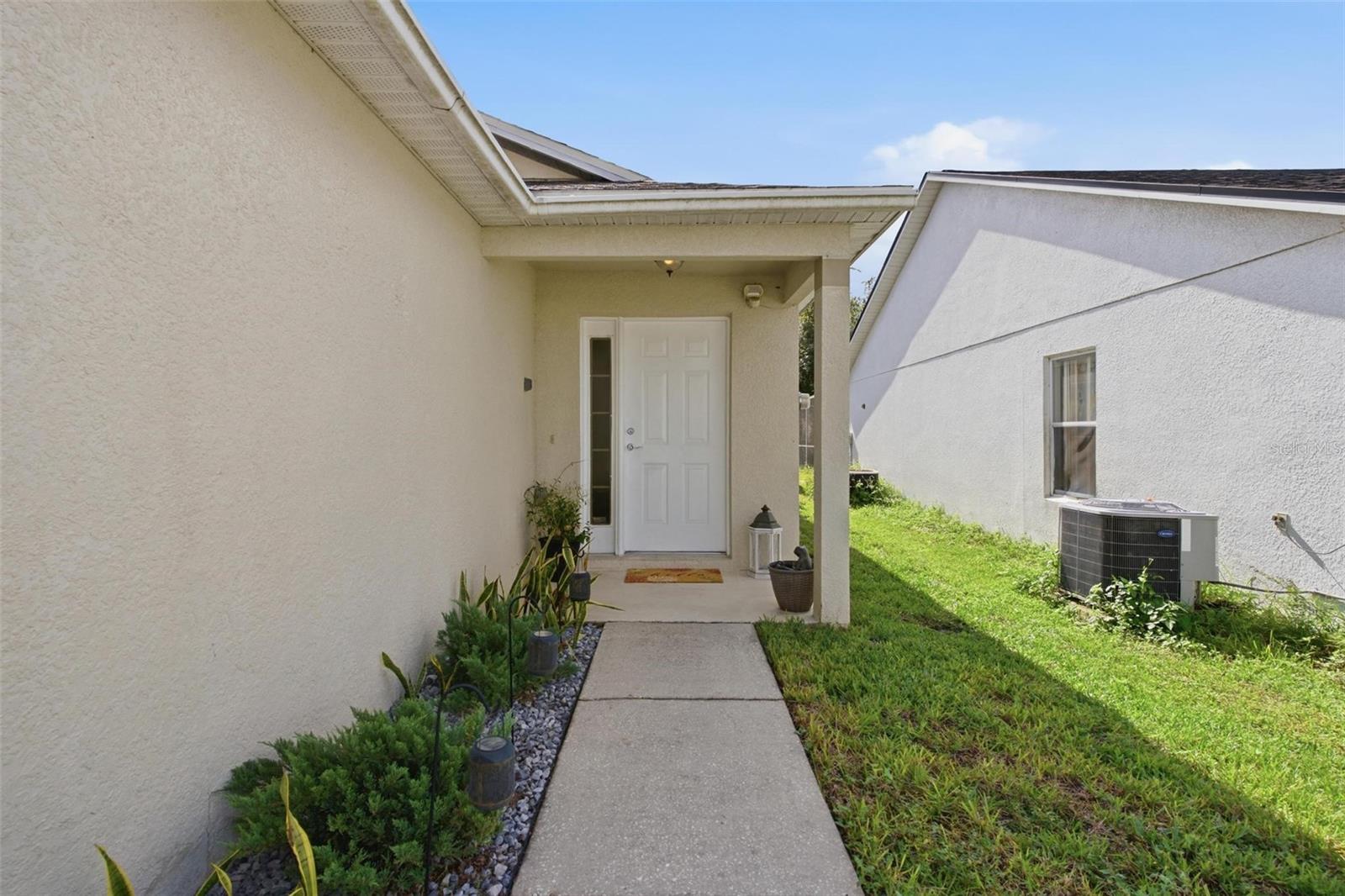 Covered Front Entry