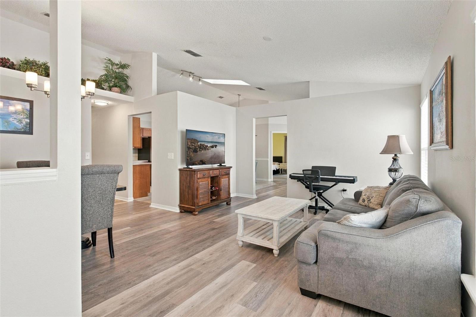 Walk Into Your Open Living/Dining Area
