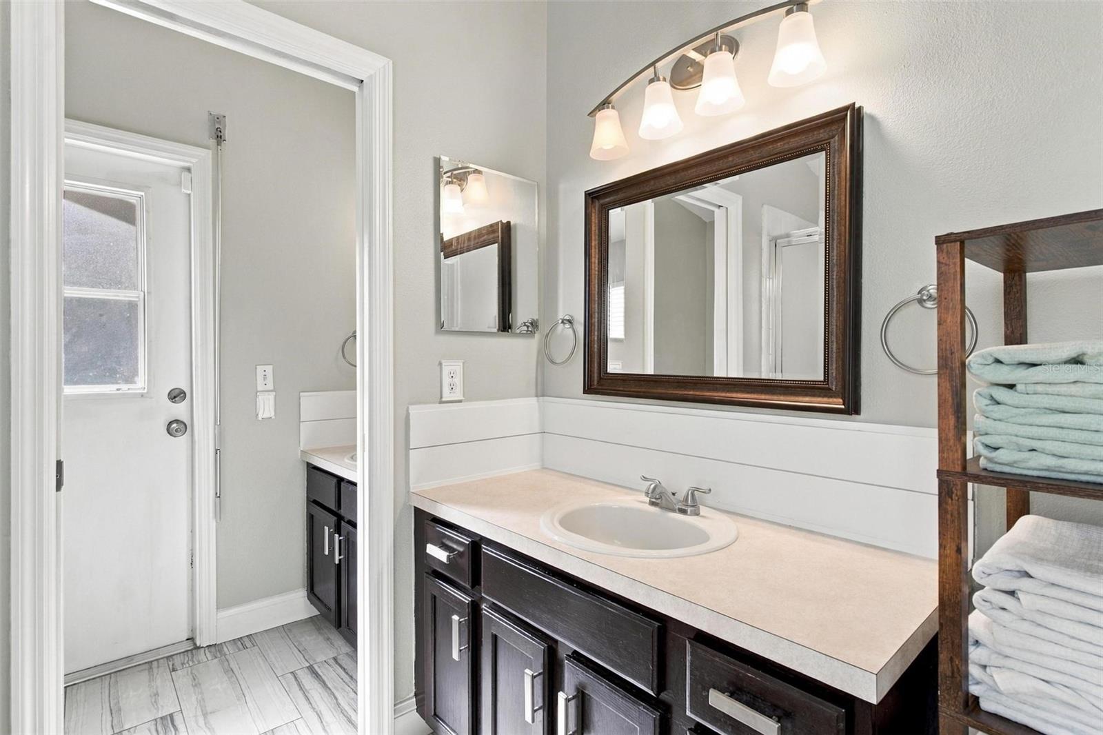 Primary Bathroom with Dual Vanity's