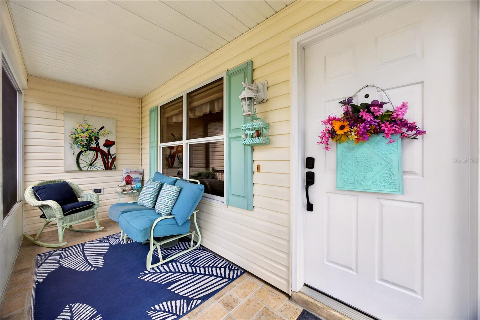 Screened Front Porch