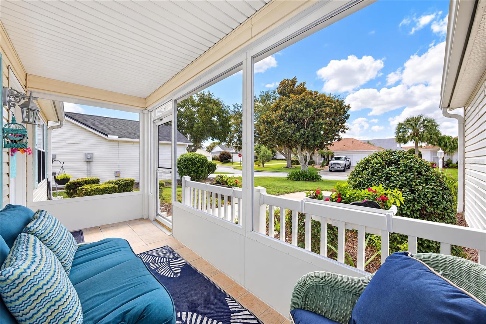 Screened Front Porch