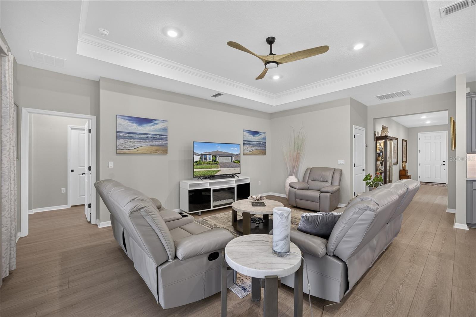 Stunning Luxury Vinyl Throughout Home