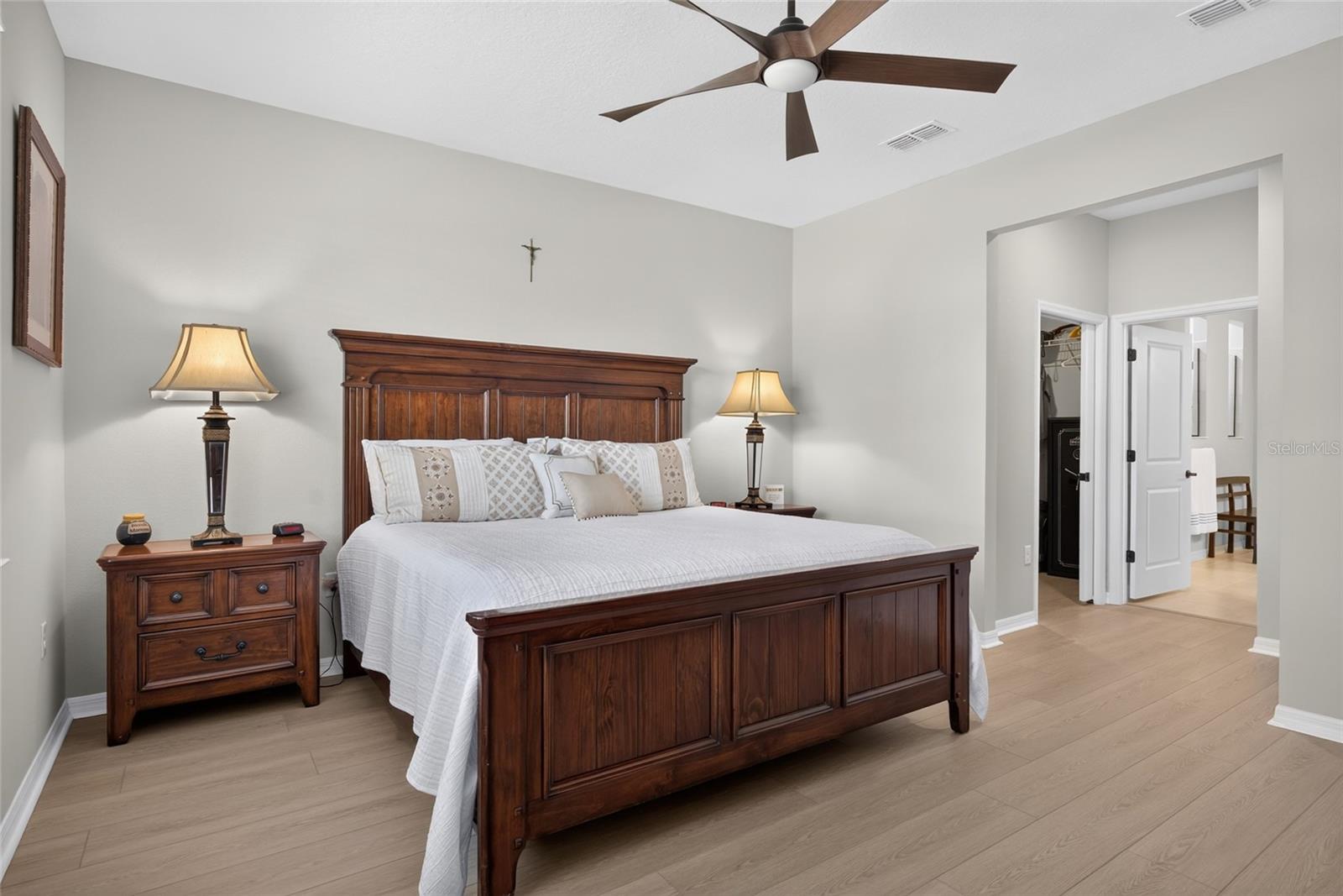 Large Primary Bedroom with 2 Walk-In Closets