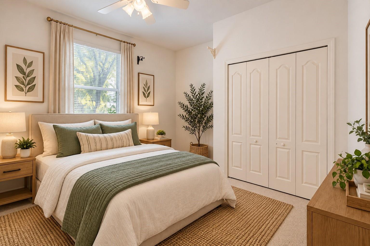 Bedroom 3 - Virutally Staged