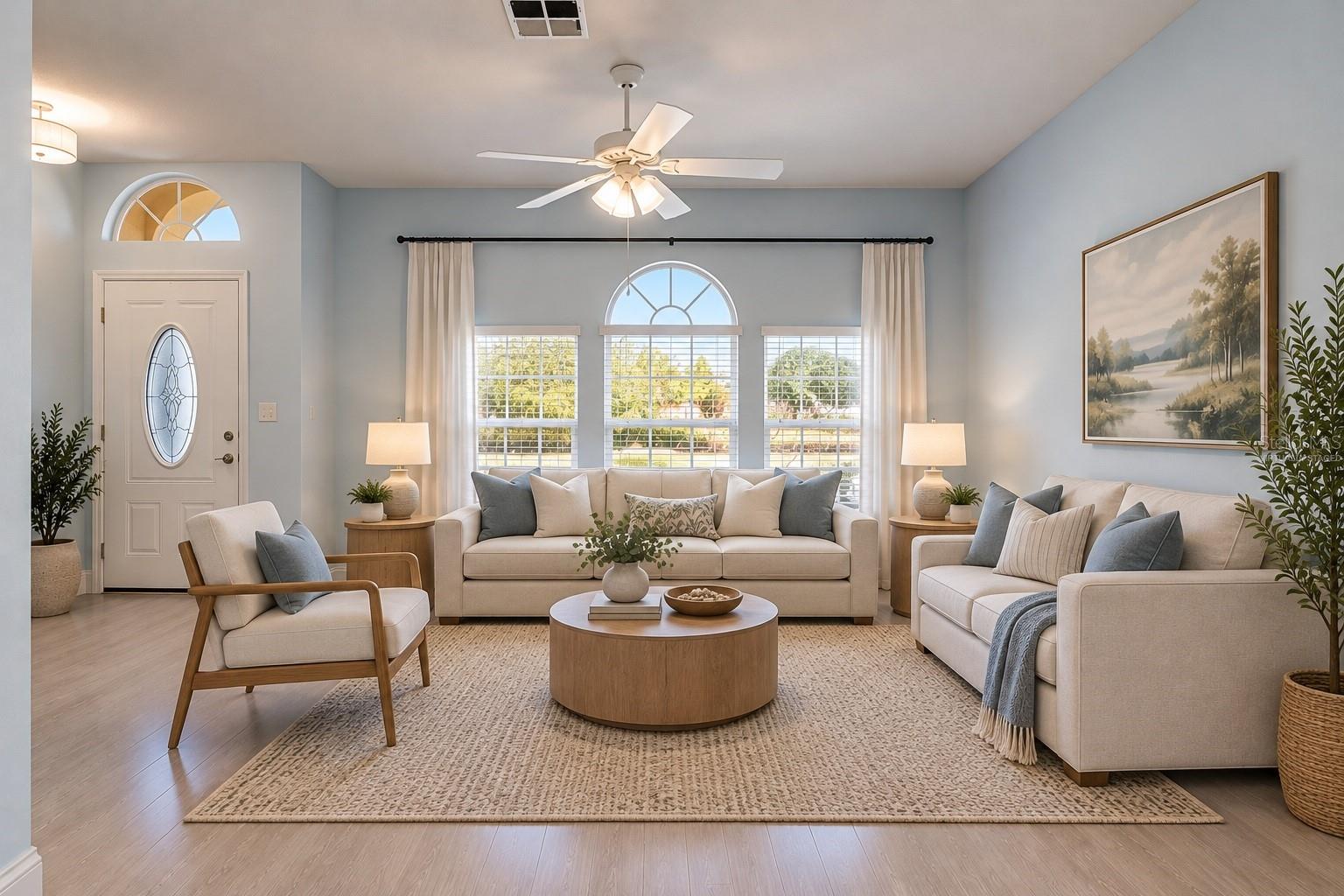 Living Room/Flex Space - Virtually Staged Living Room/Flex Space - Virtually Staged