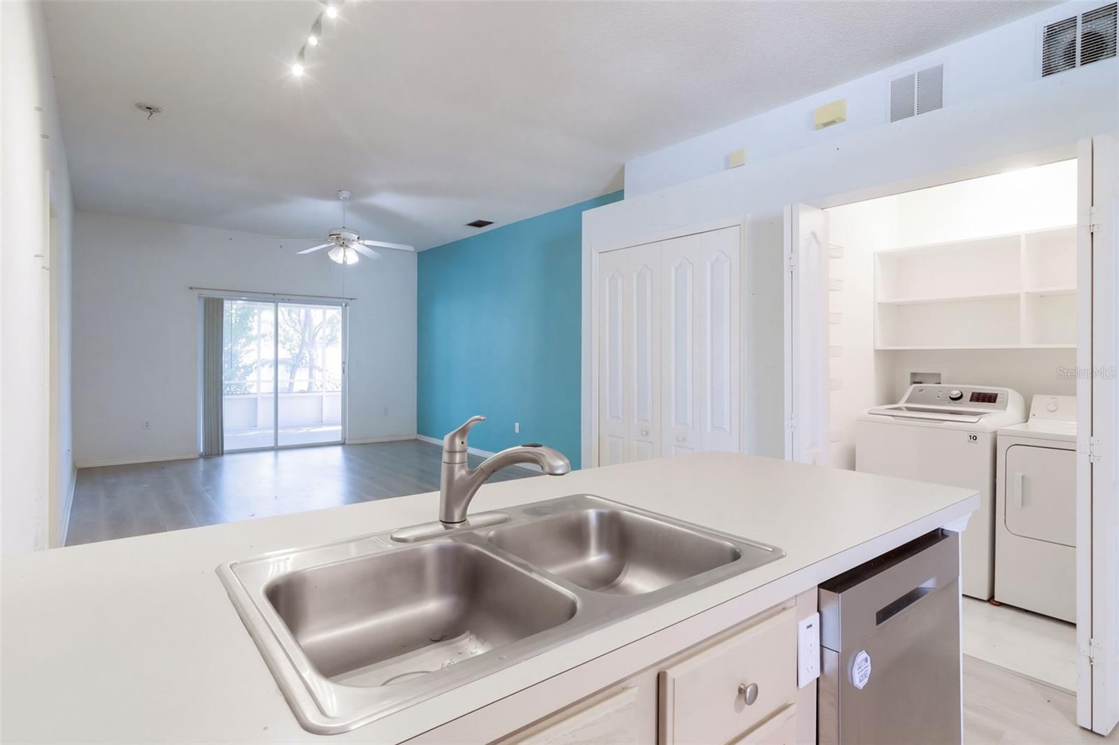 Kitchen & Laundry Closet