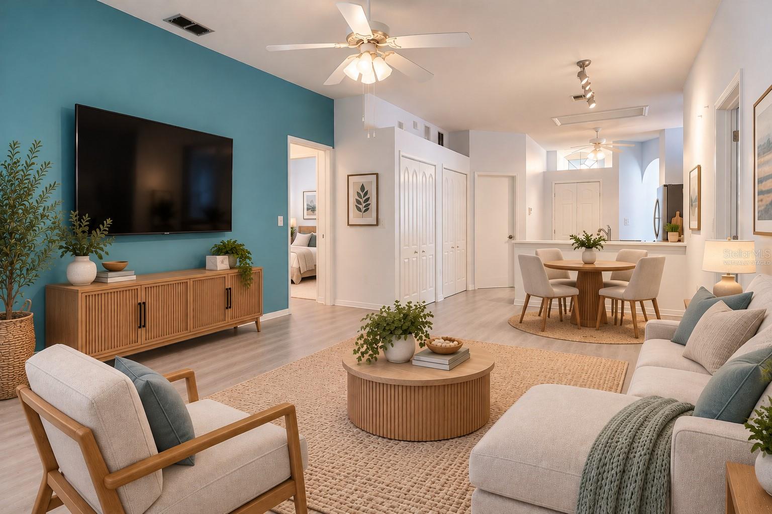 Family Room - Virtually Staged Family Room - Virtually Staged