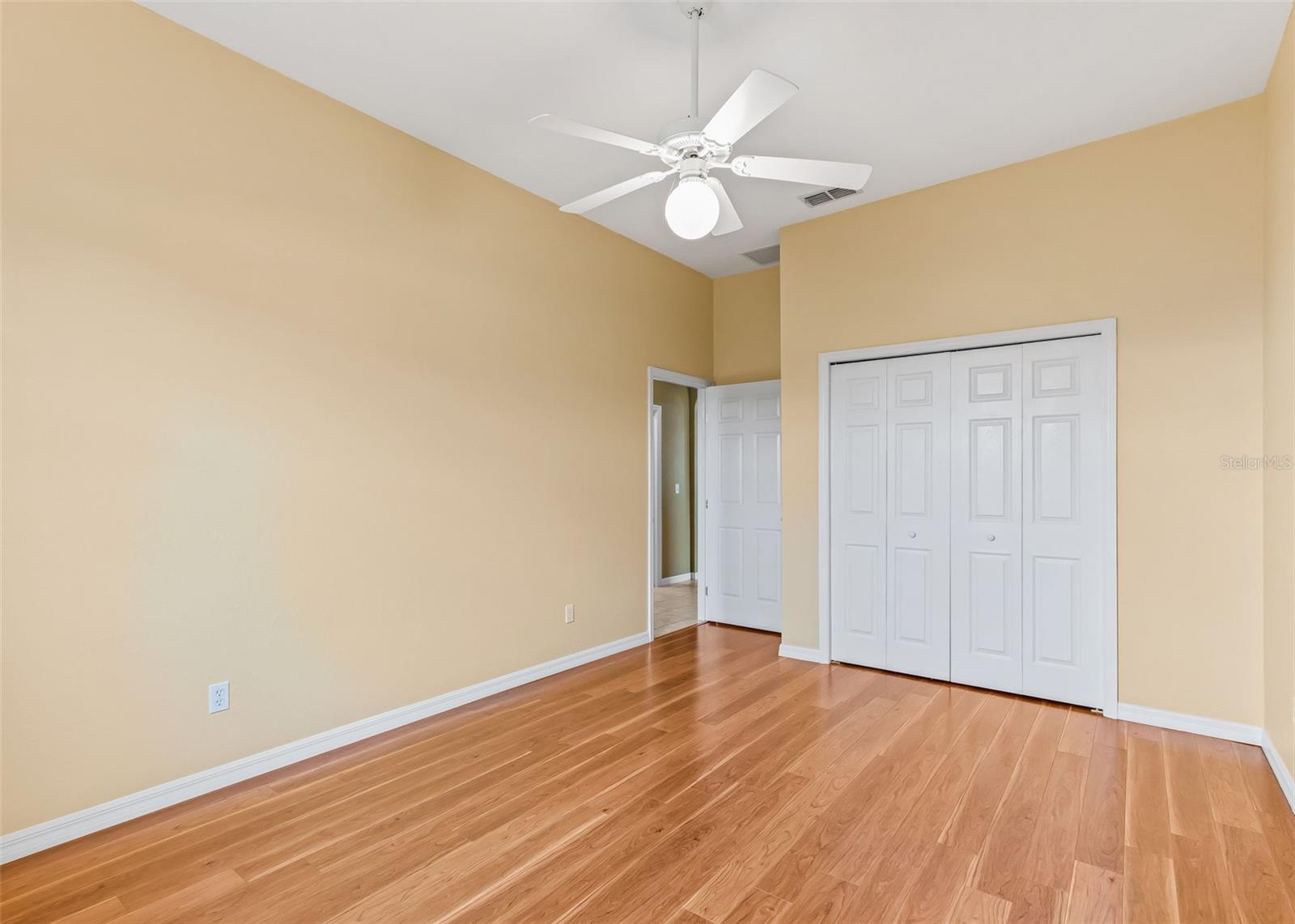 Larger of the two bedrooms. bedroom 3