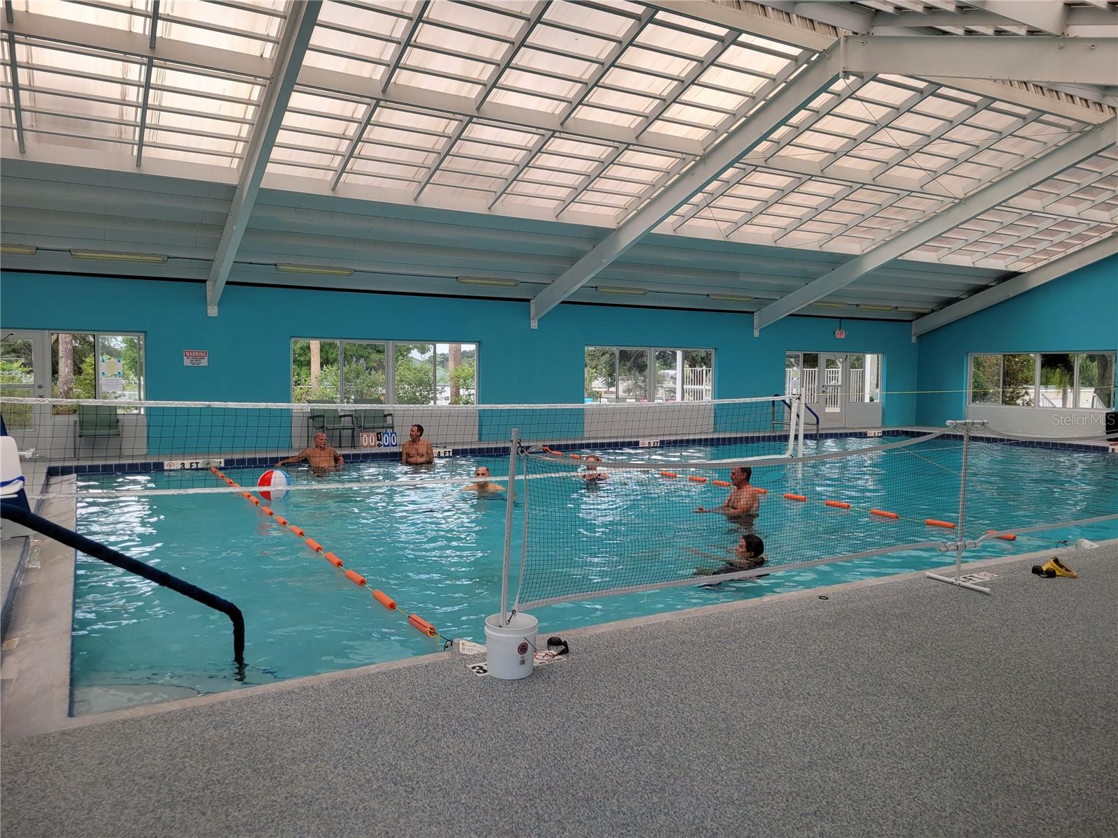 Indoor heated pool