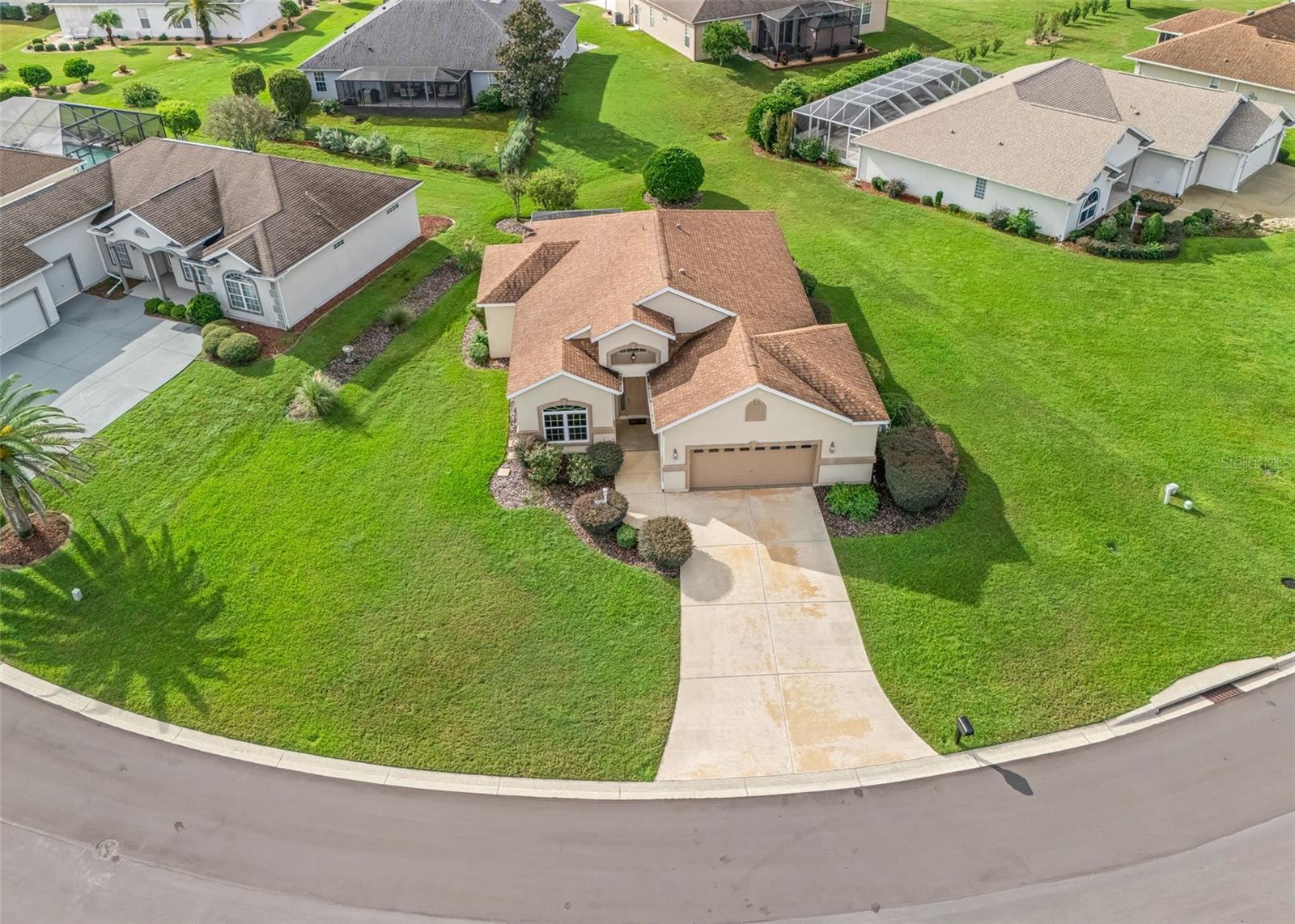 Spacious Lot.