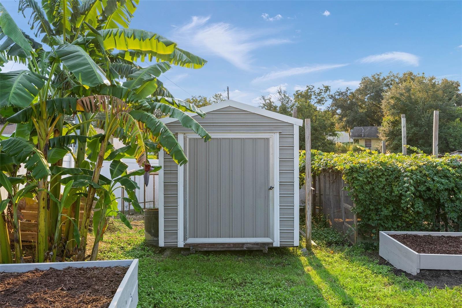 STORAGE SHED
