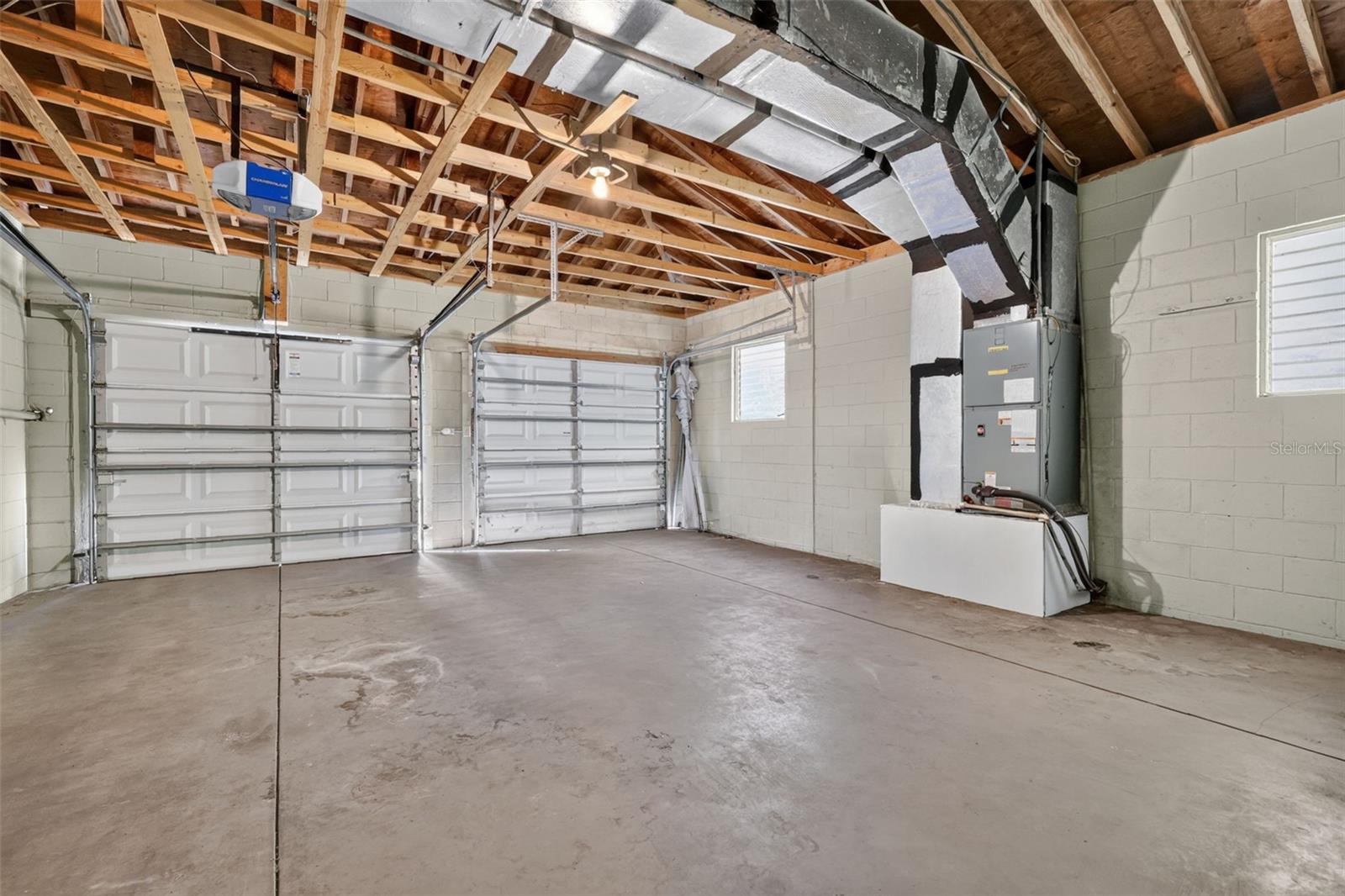 2 car oversized garage