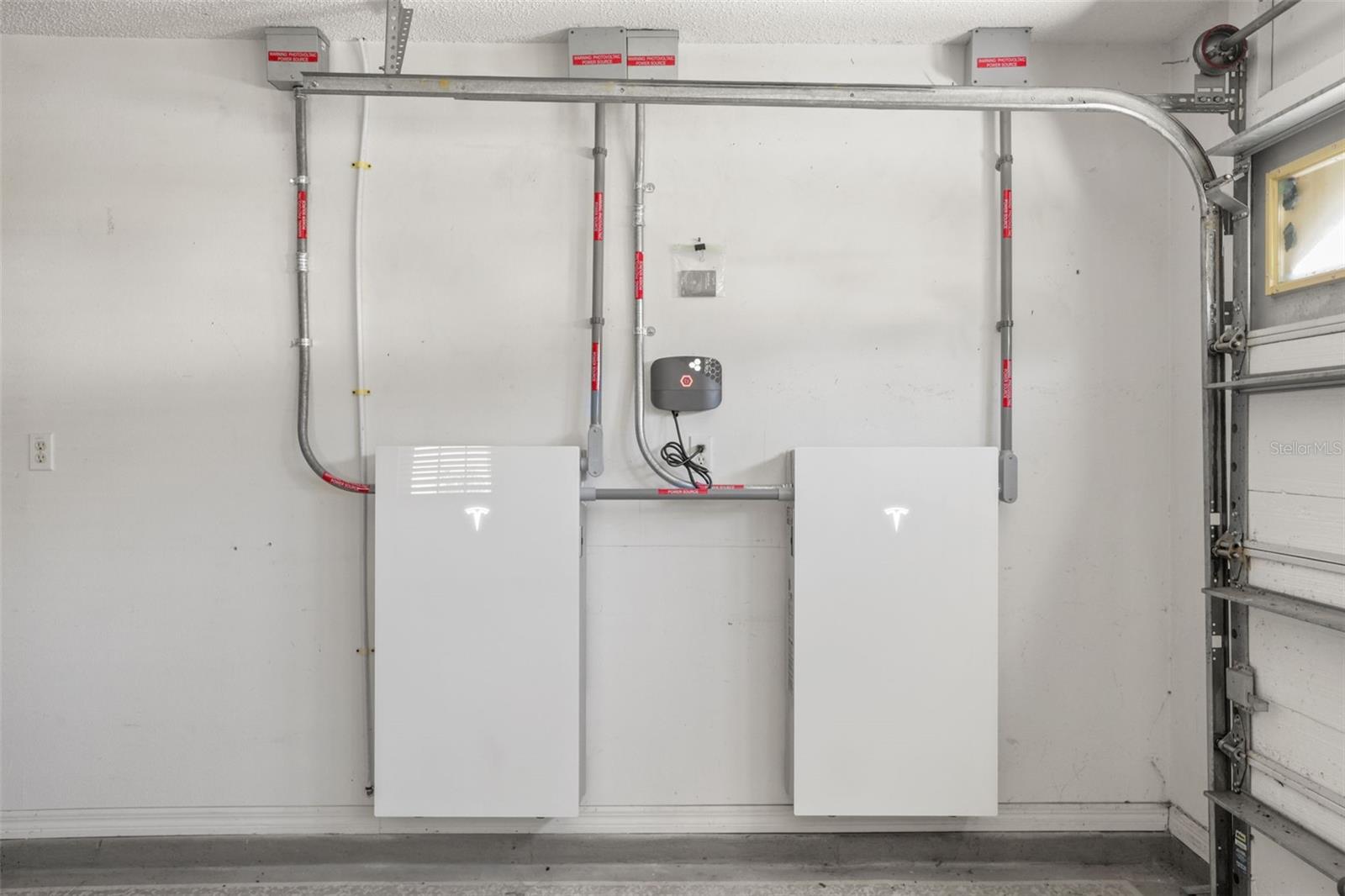 Tesla wall for solar battery storage