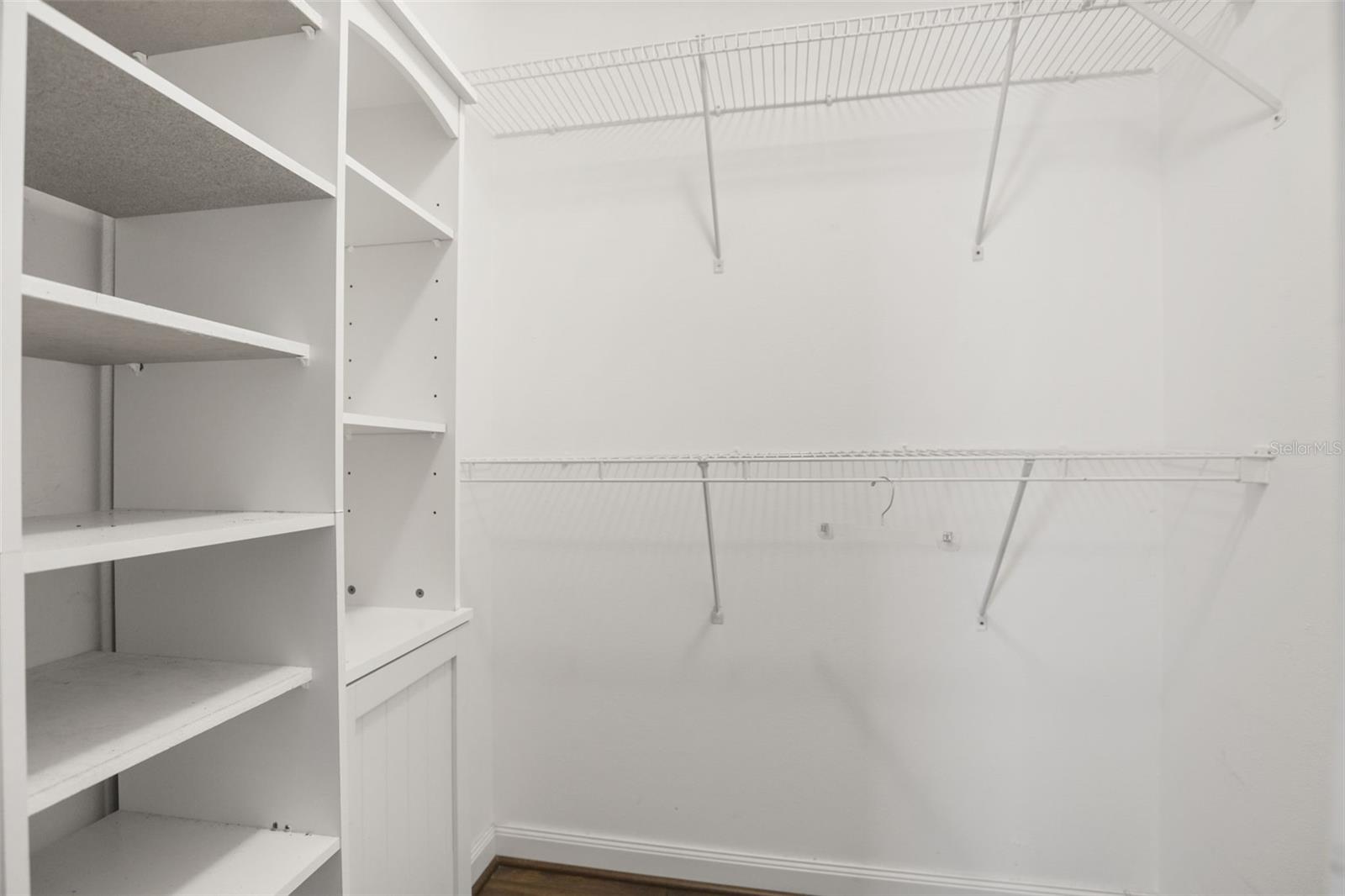 Walk in Closet with built ins