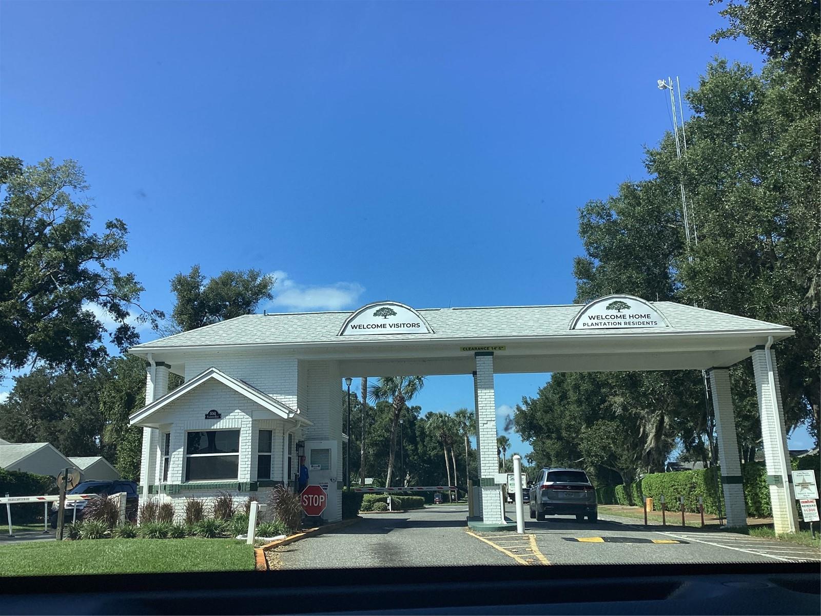 Guard-Gated Entrance