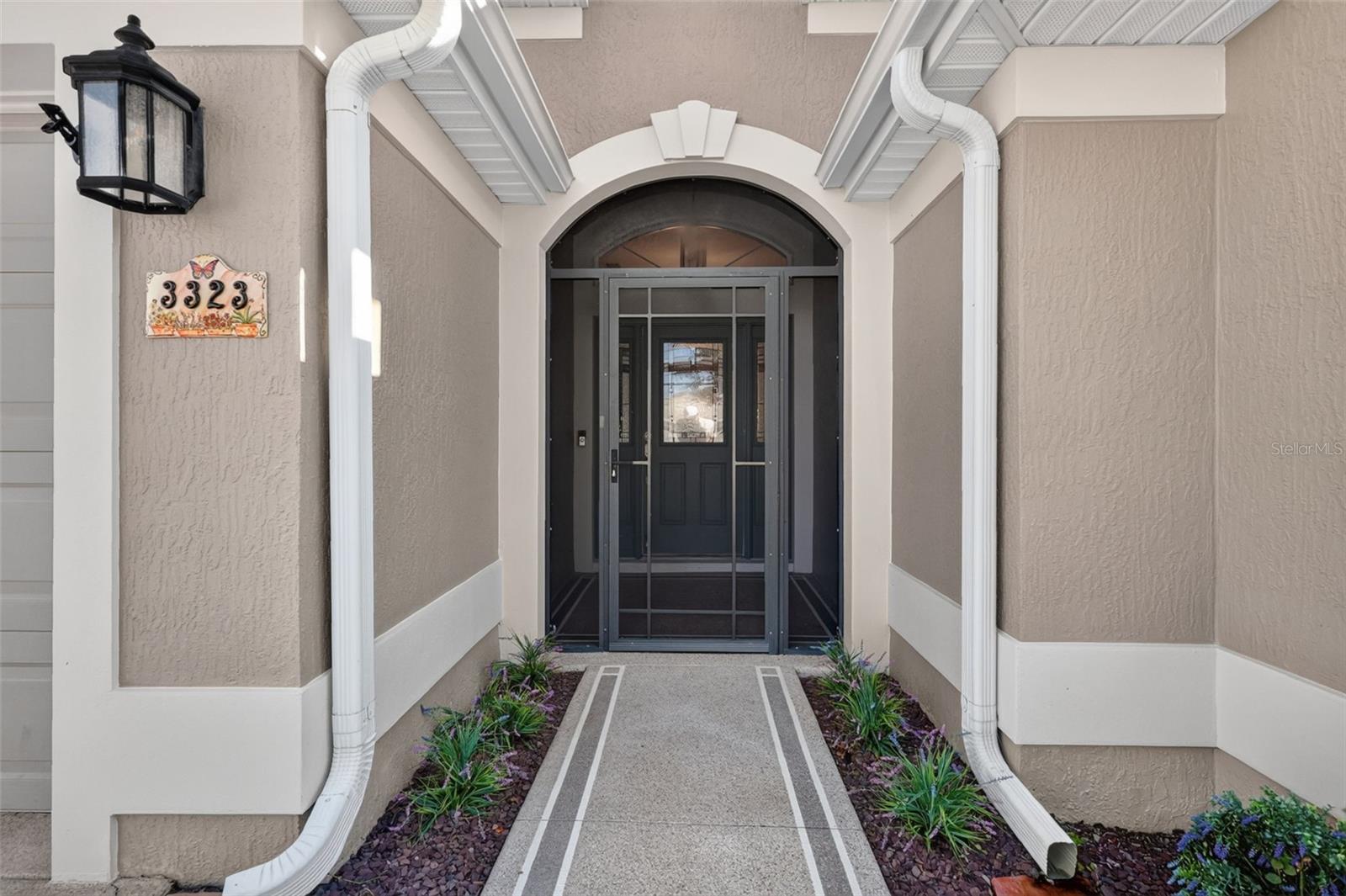 Front Screened Entry Vestibule