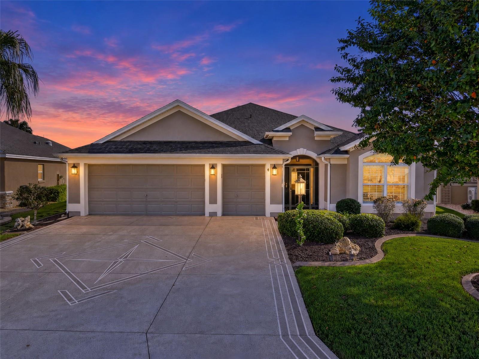 Twilight Front Elevation Twilight Front Elevation