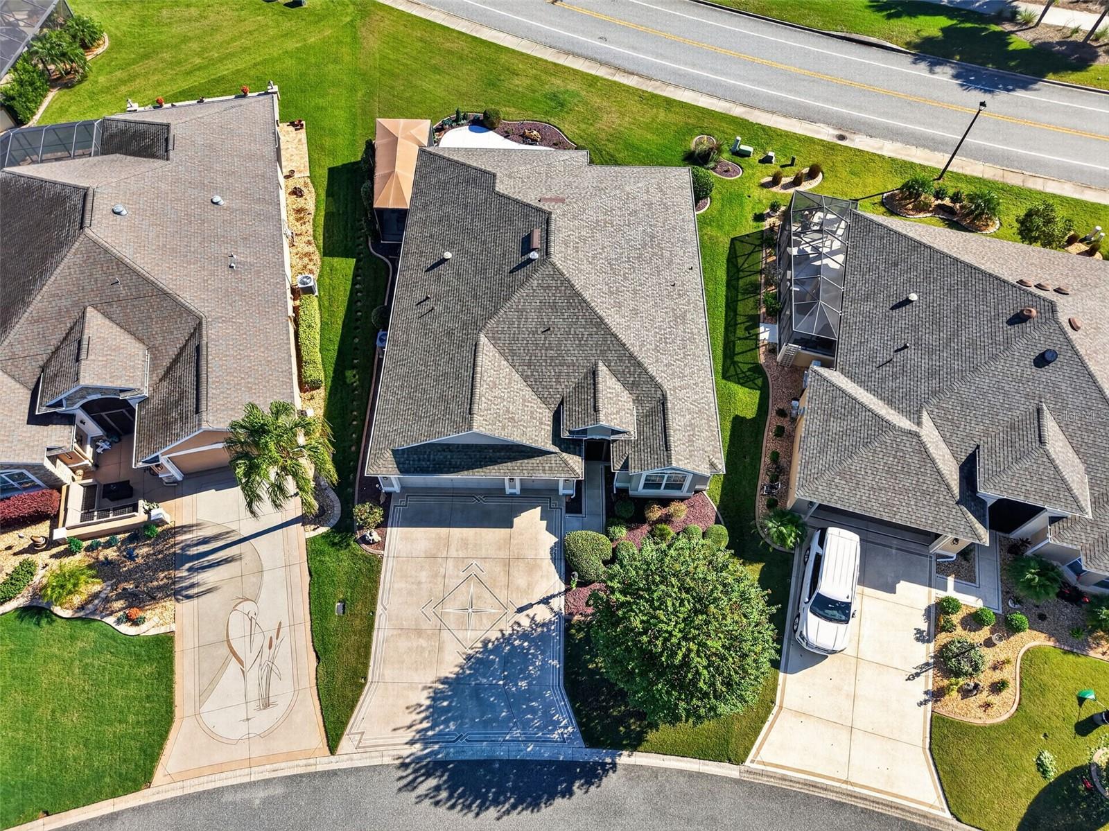 Aerial Front Elevation
