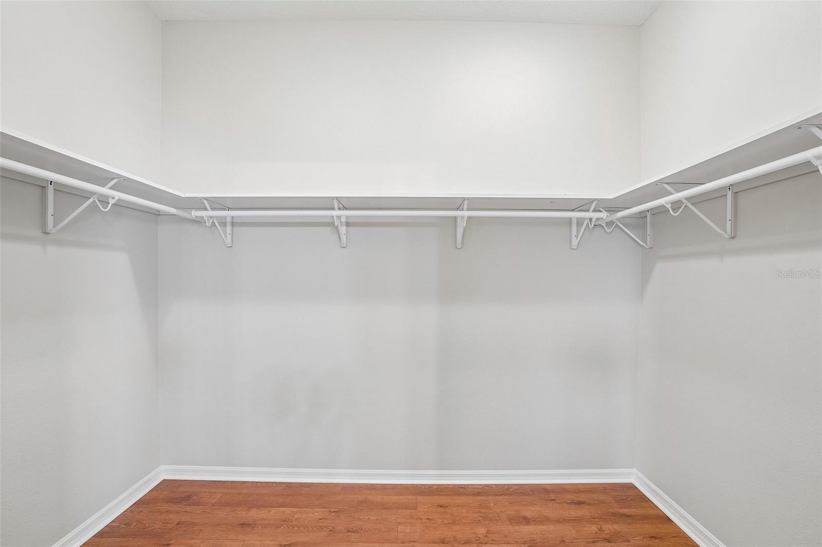 Spacious Walk-In Closet