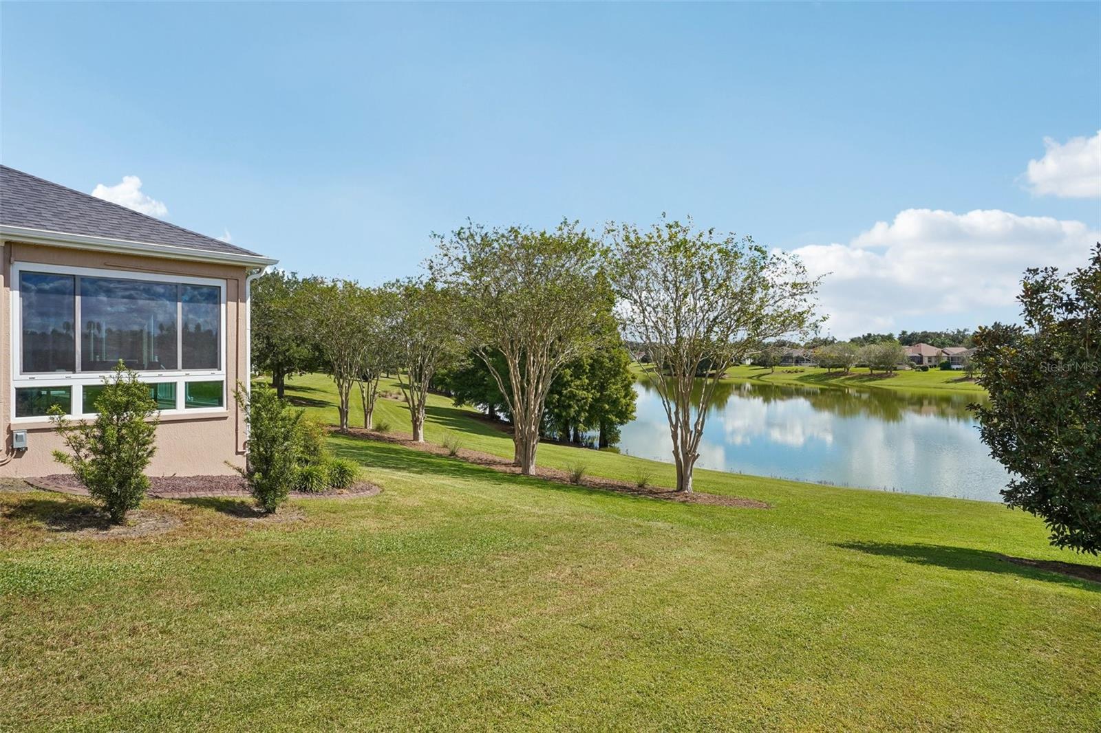 Backyard with Water View