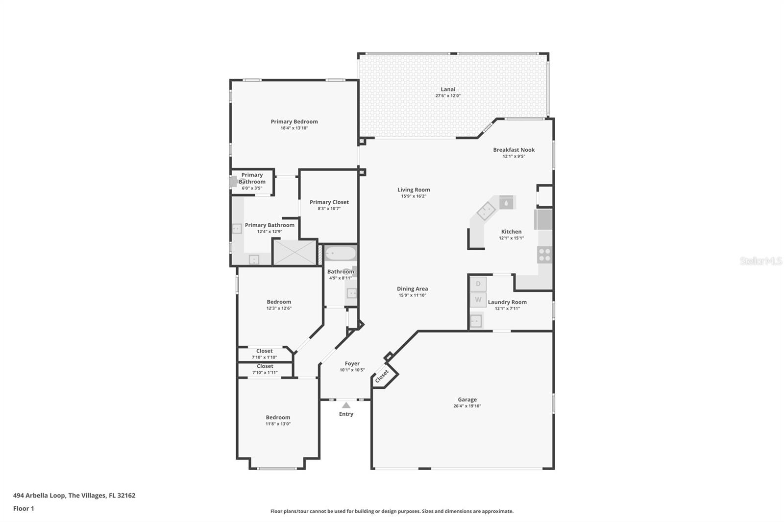 494 ARBELLA LOOP, The Villages, FL 32162