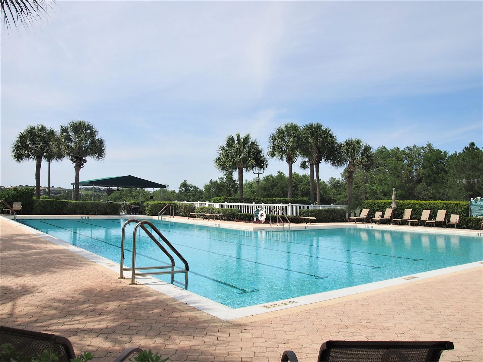 North Spa heated lap pool