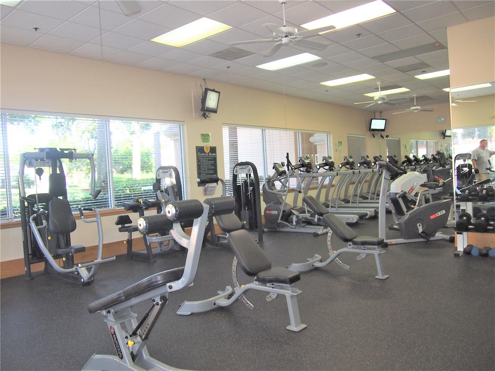 Main clubhouse gym