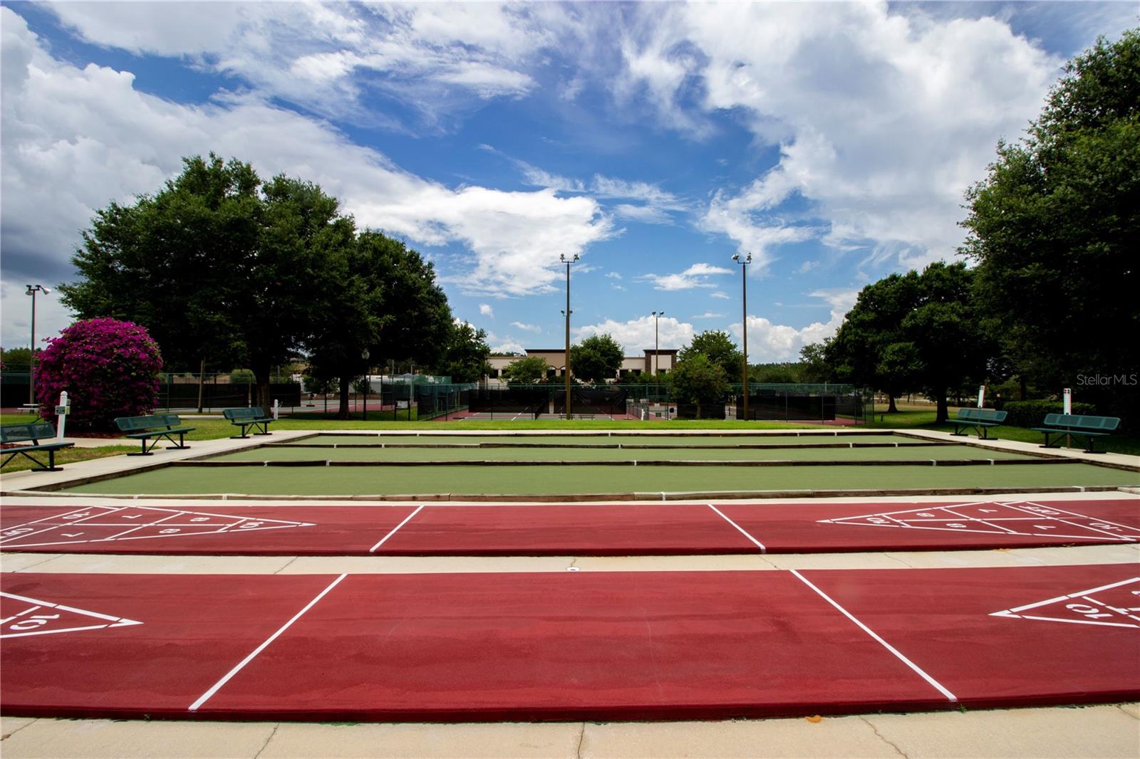 Bocce and Shuffleboard