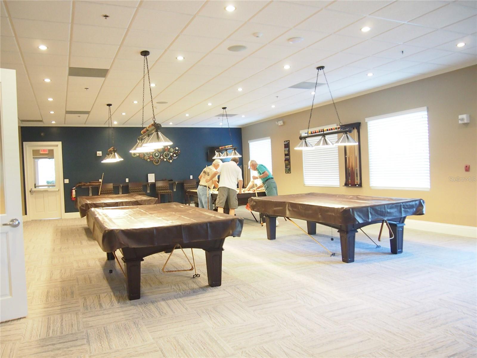Billiards room