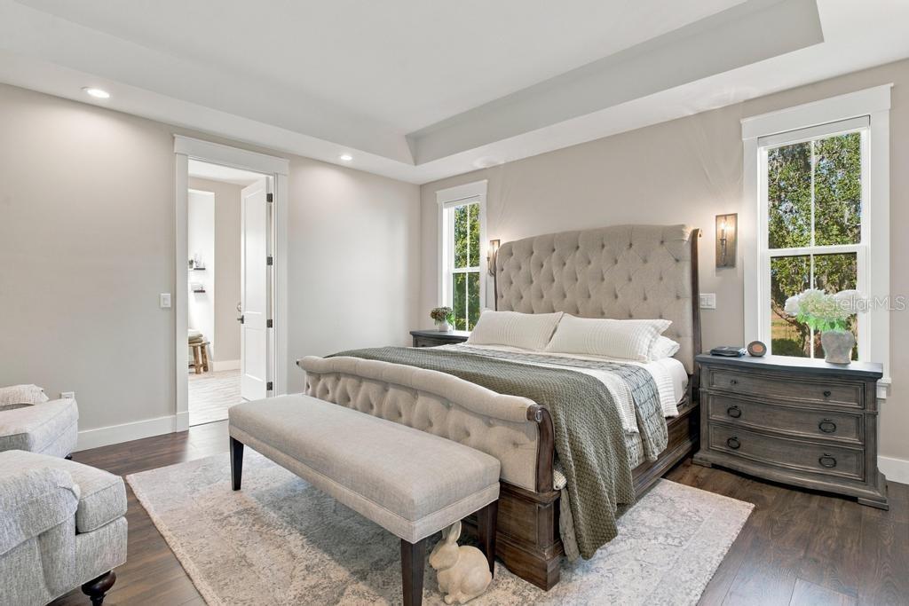 Open primary "ensuite" features remote controlled blinds