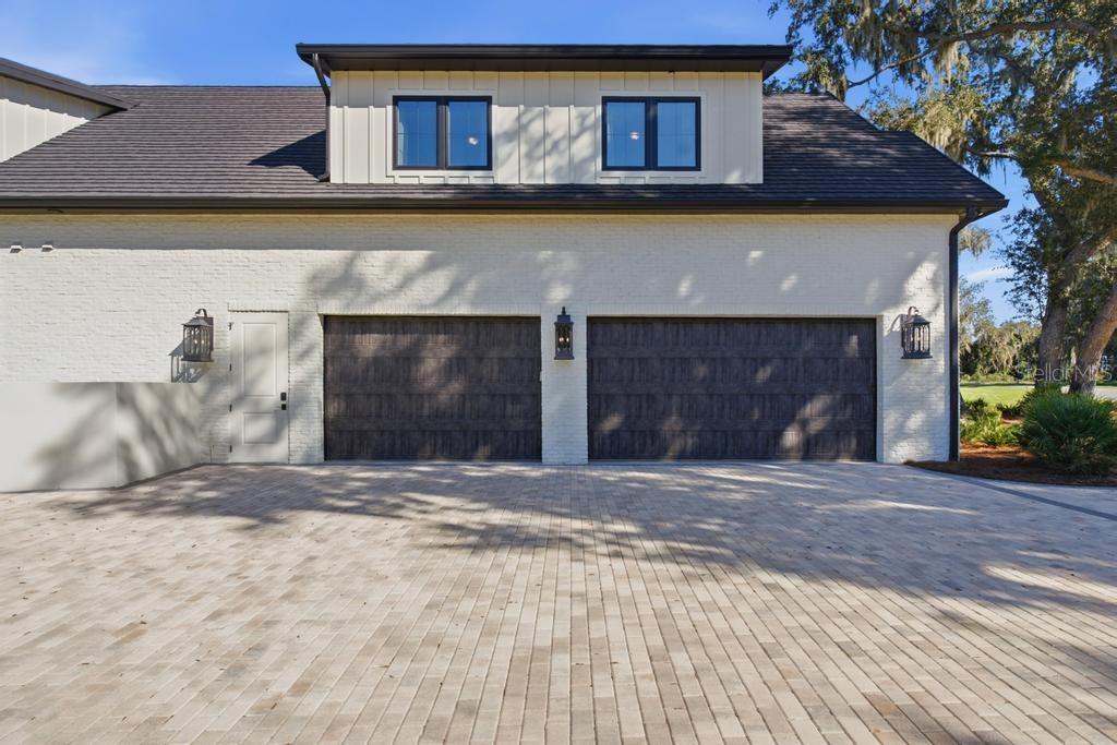 8FT Tall garage doors that open full height