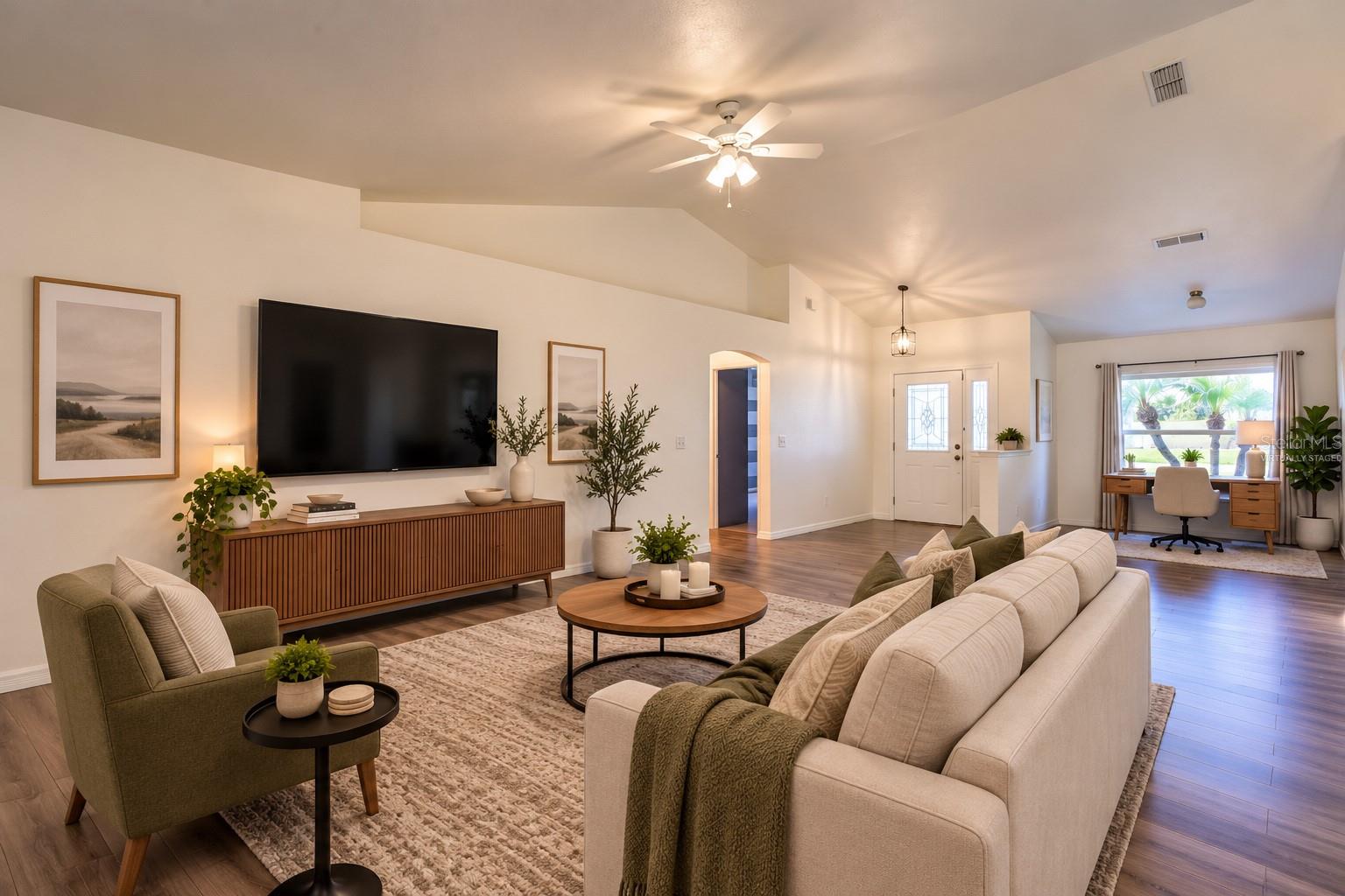 Living Room - Virtually Staged Living Room - Virtually Staged