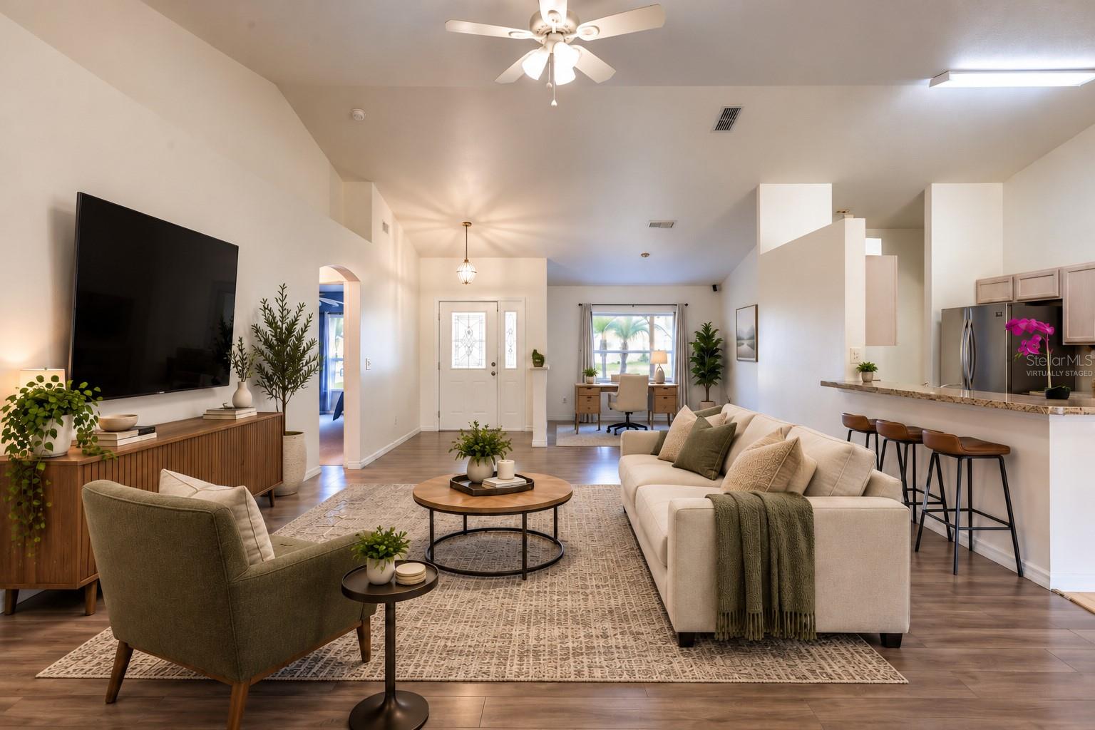 Living Room - Virtually Staged Living Room - Virtually Staged