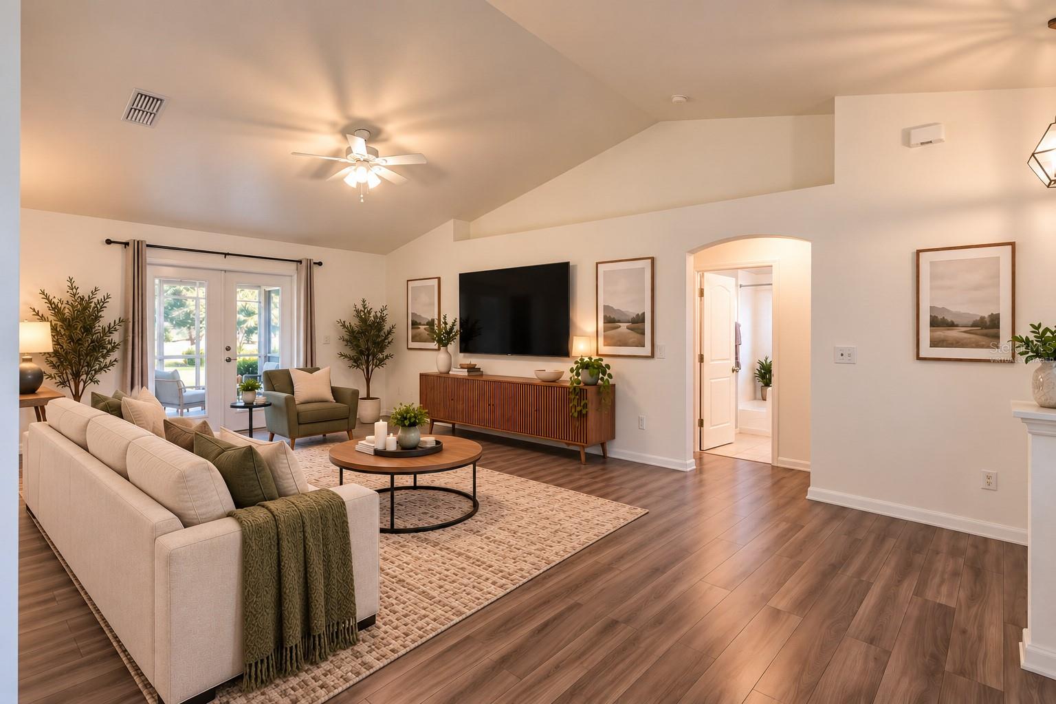 Living Room - Virtually Staged Living Room - Virtually Staged