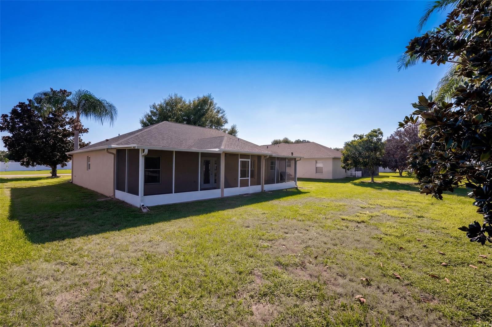 Back Exterior & Backyard