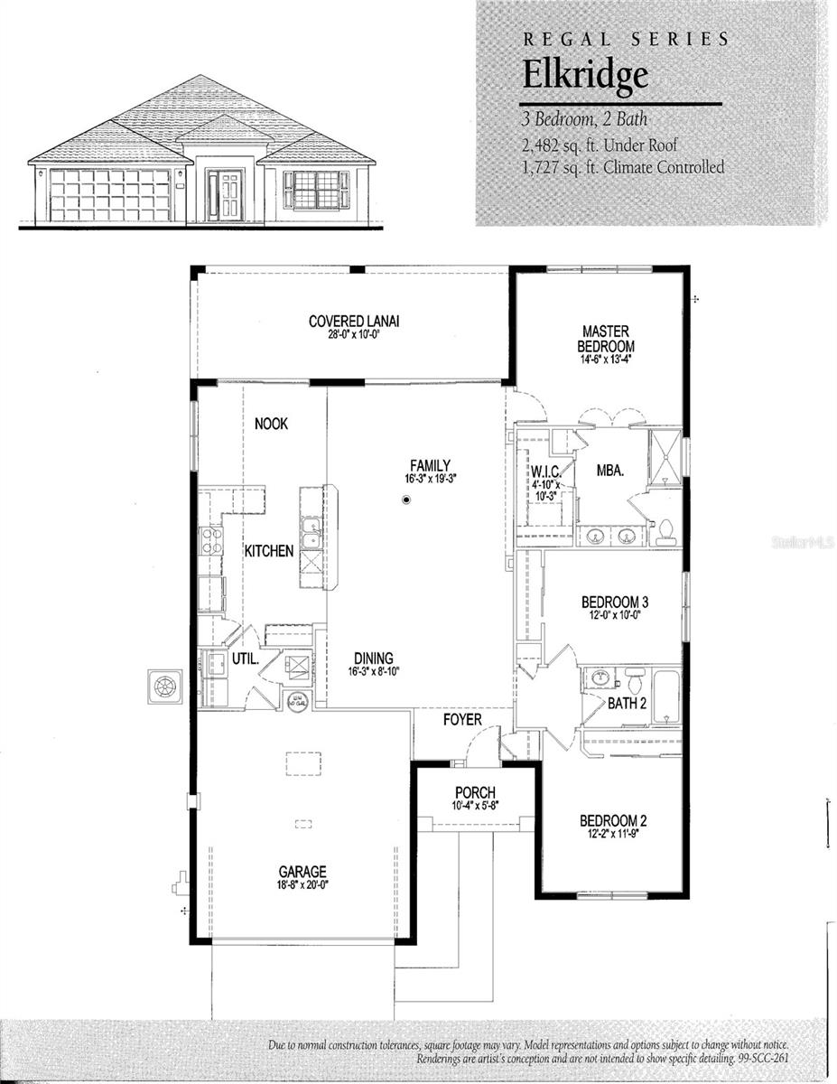 Elkridge Sample Floorplan
