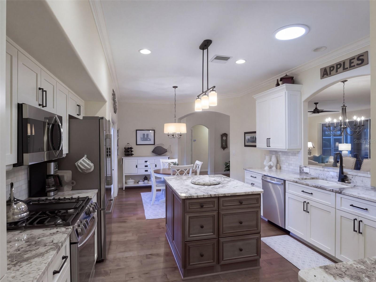 Granite counters & stainless appliances Granite counters & stainless appliances