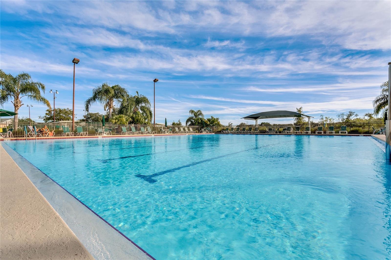 Outdoor Jr. Olympic pool