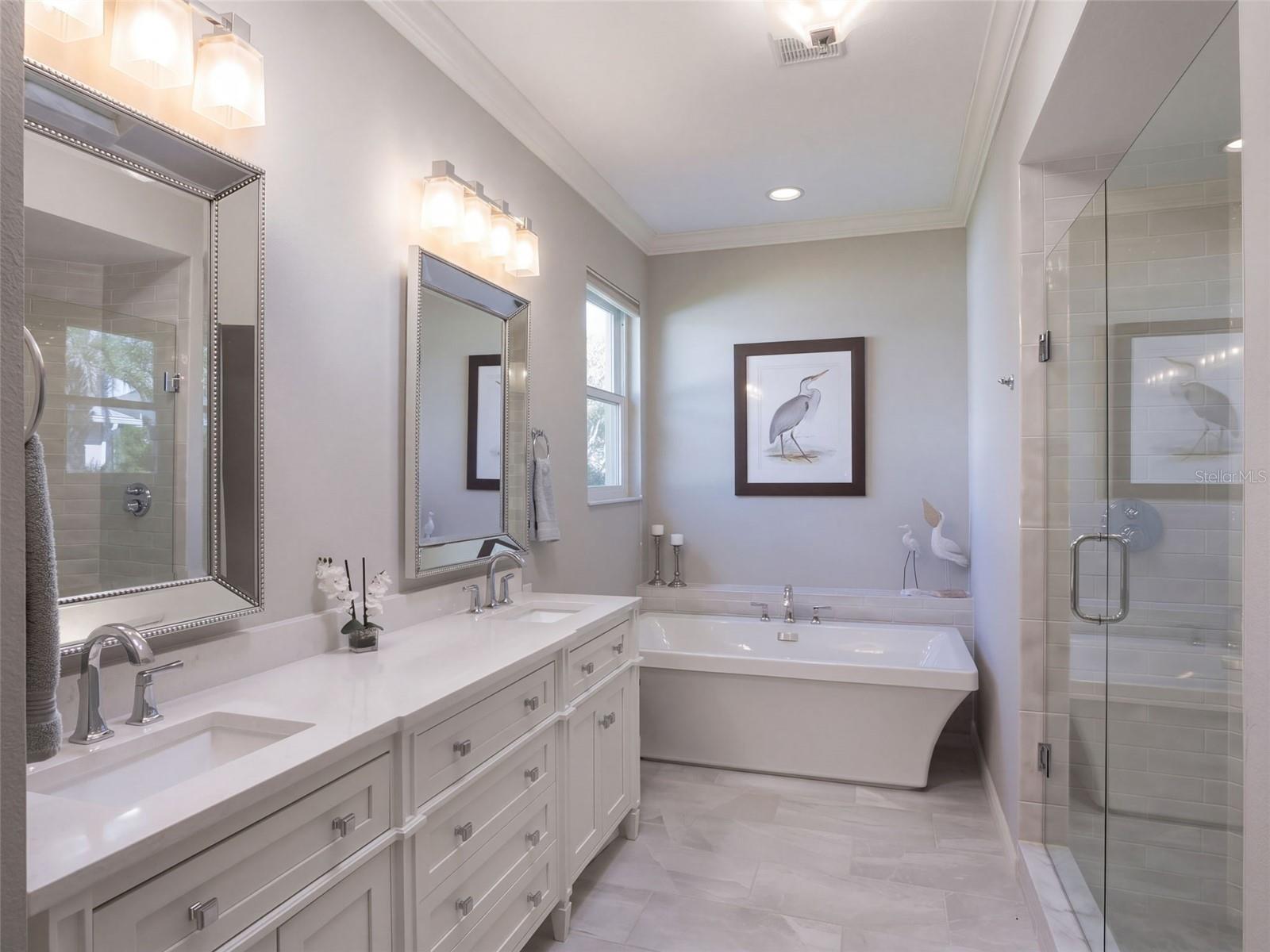 Arguable, the prettiest ensuite bathroom in Royal Highlands