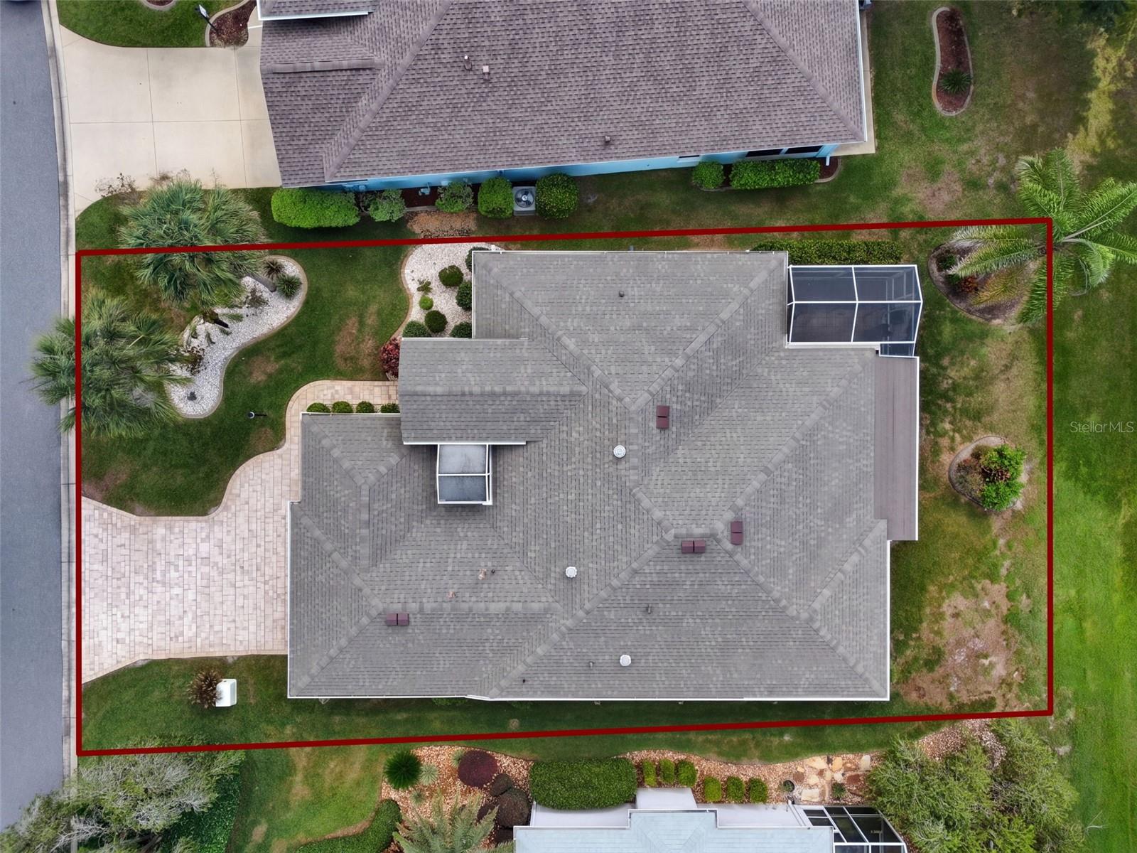 Updated roof and gutters