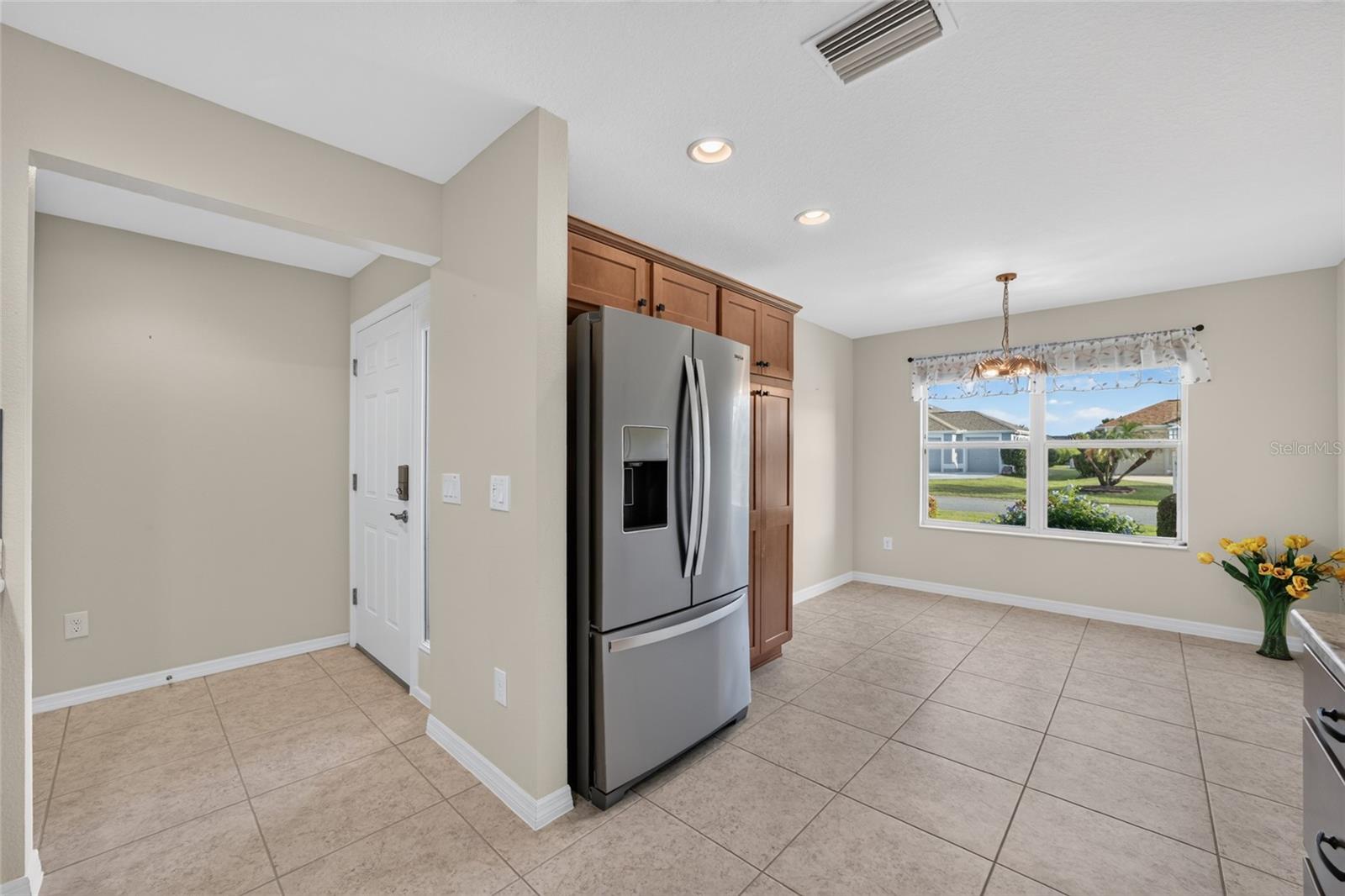 Tile Flooring in Kitchen and Foyer