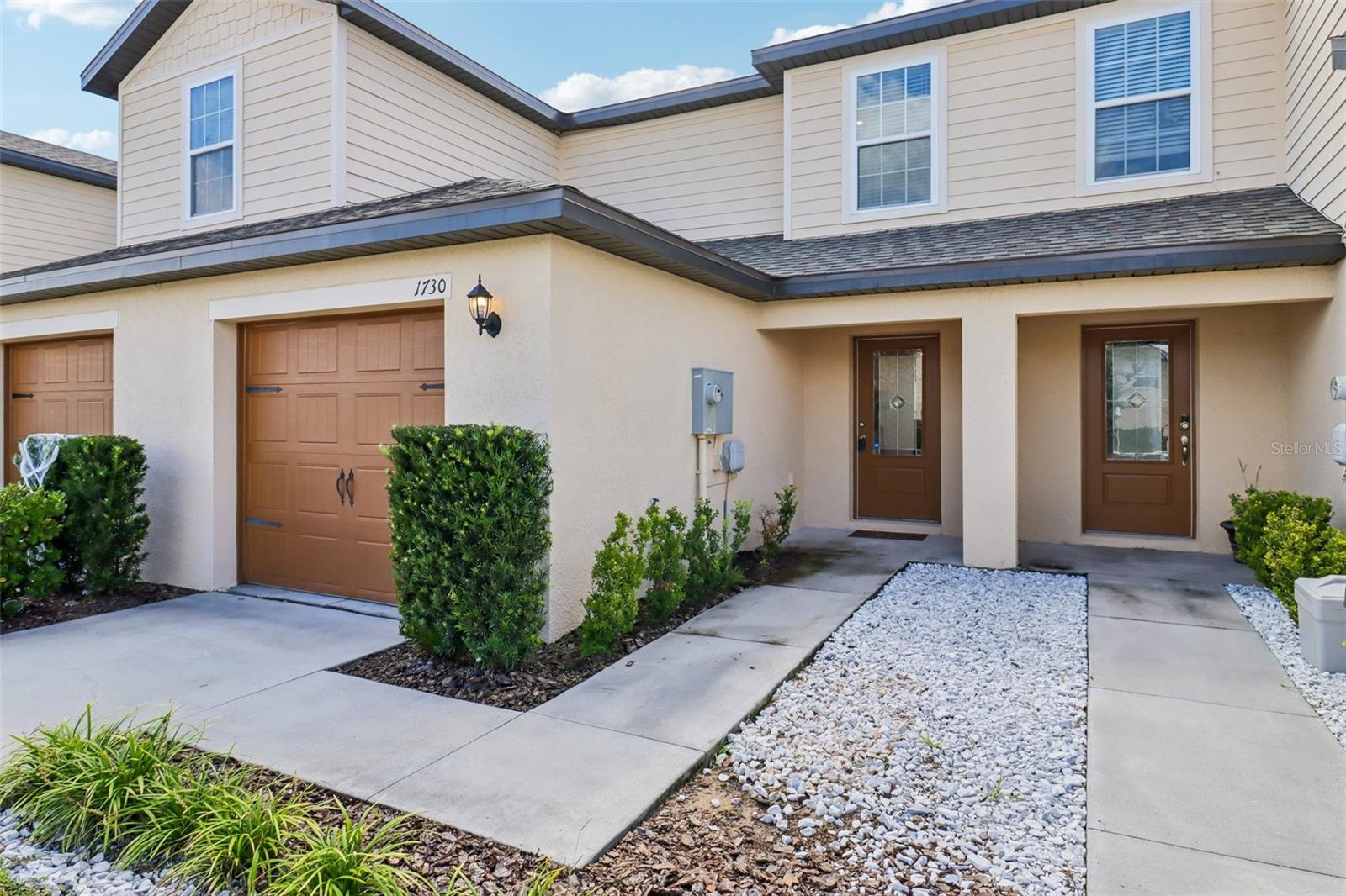 Front of House - Driveway & Garage