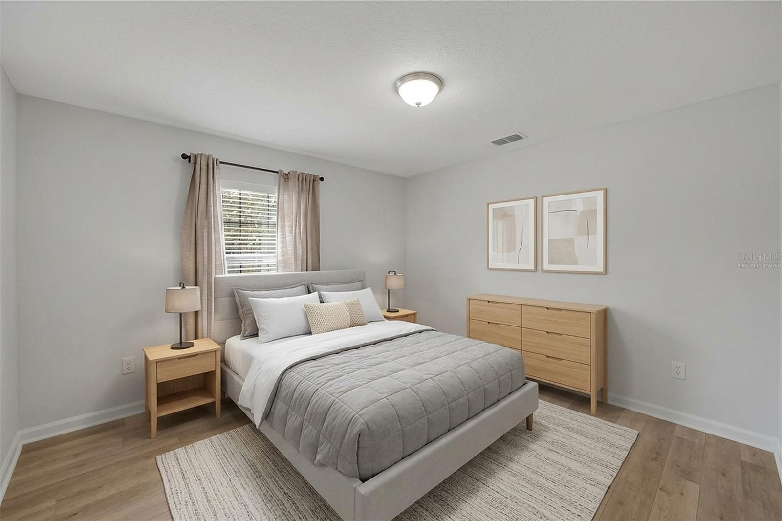 Bedroom 2 - Virtually staged