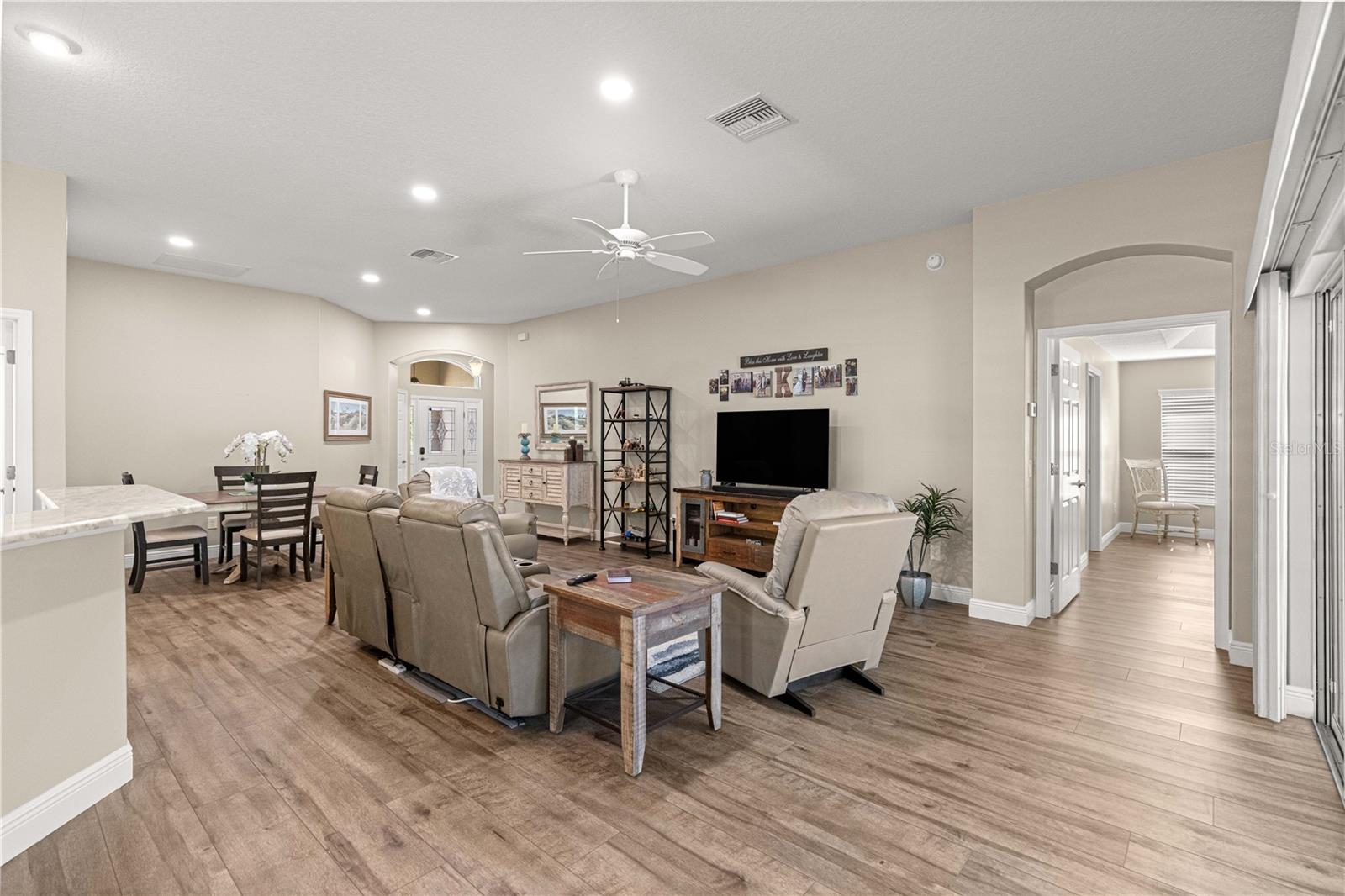 Open floorplan