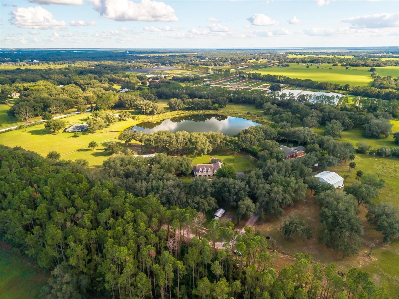 AERIAL VIEWS OF PROPERTY