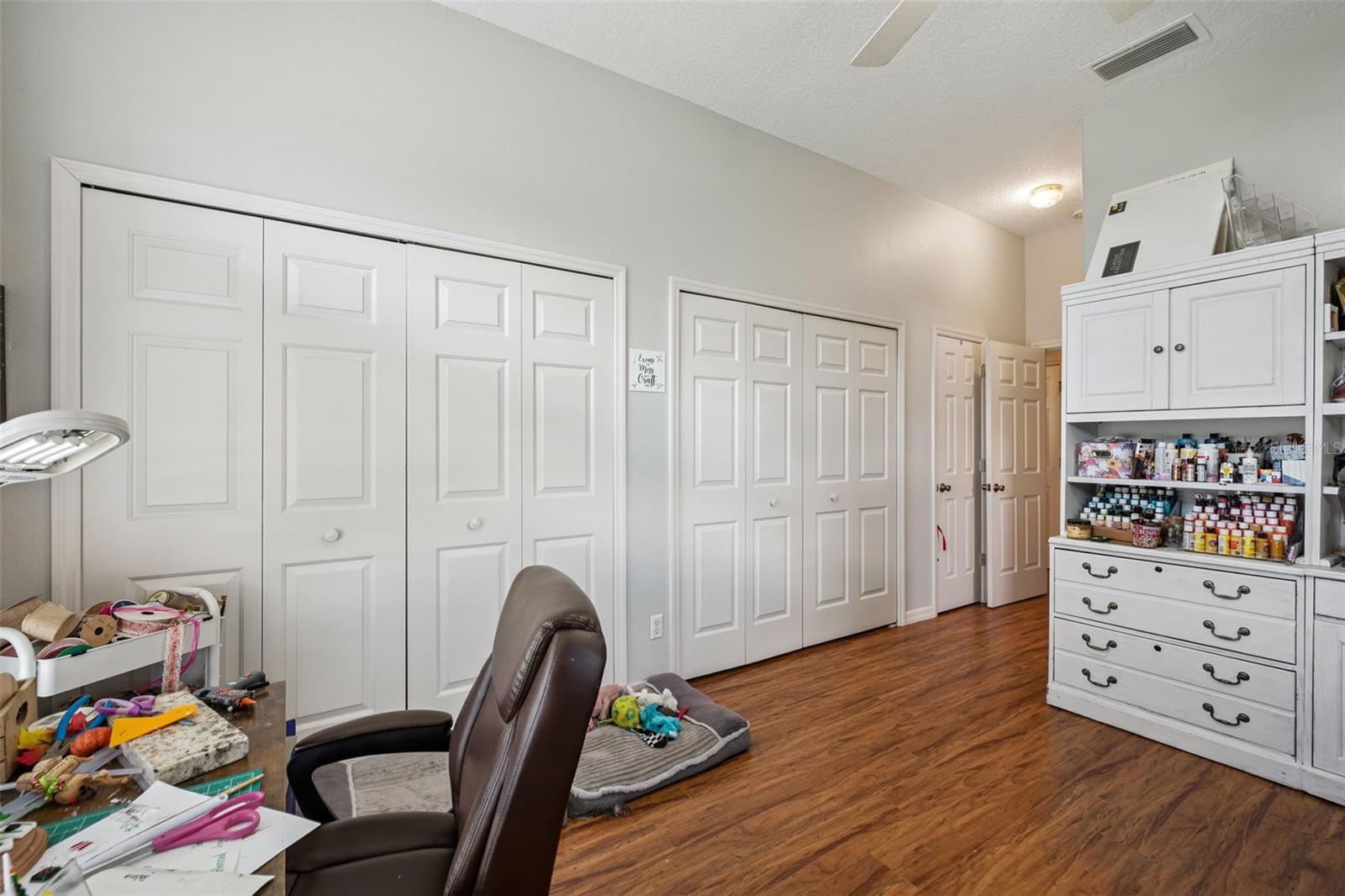 Tons of closet in Bedroom 3!