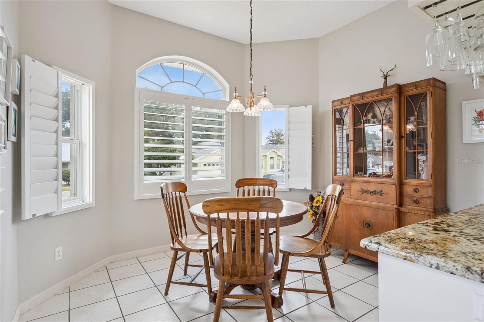 Plantation Shutters throughout the home