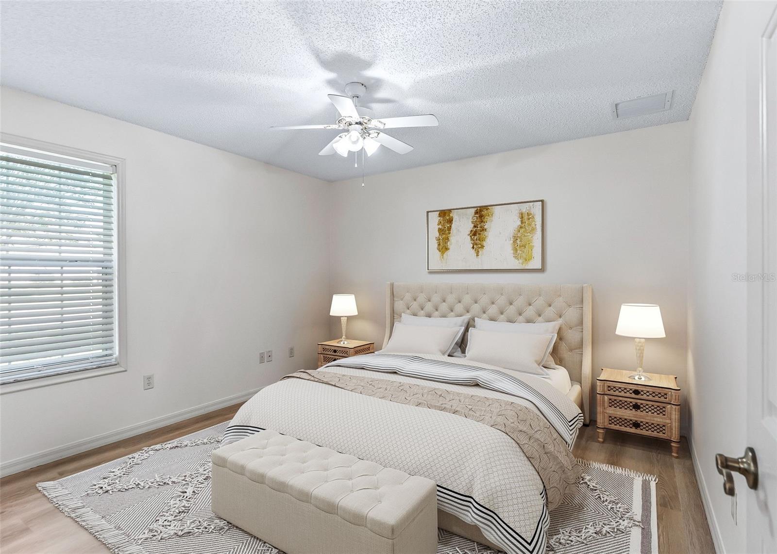 AI Staged Guest Bedroom 1