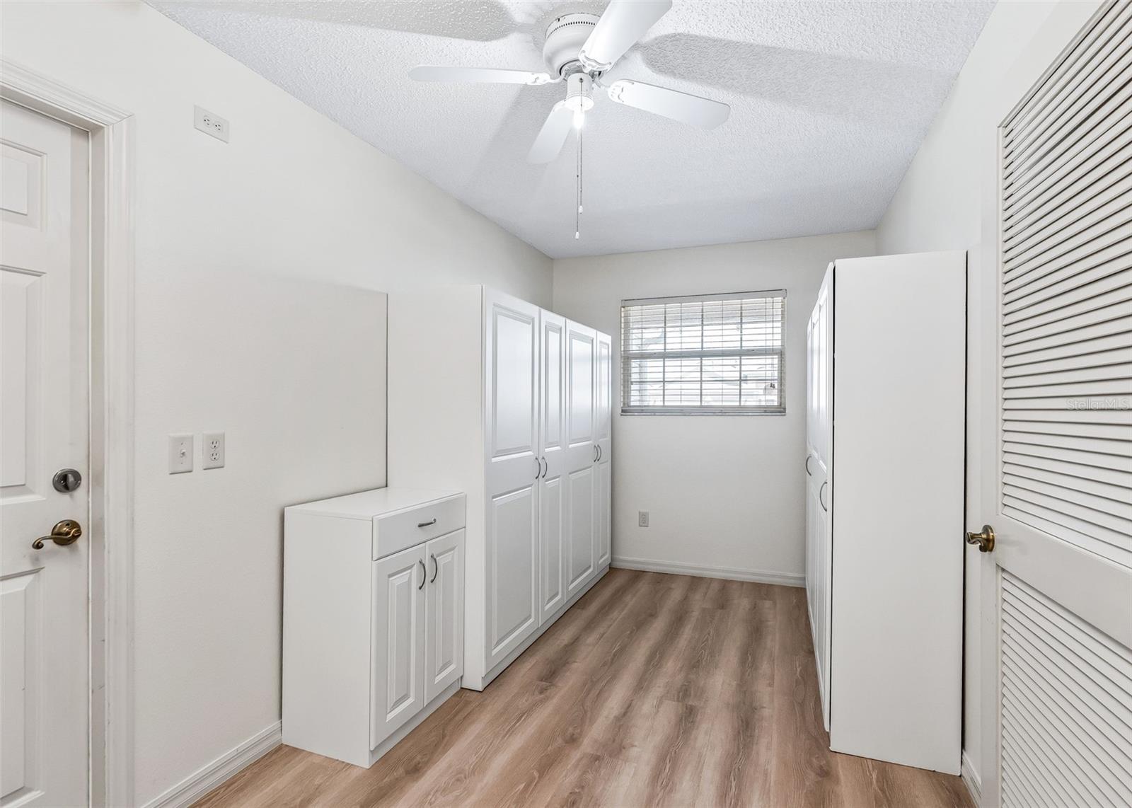 Extra Storage Cabinets.