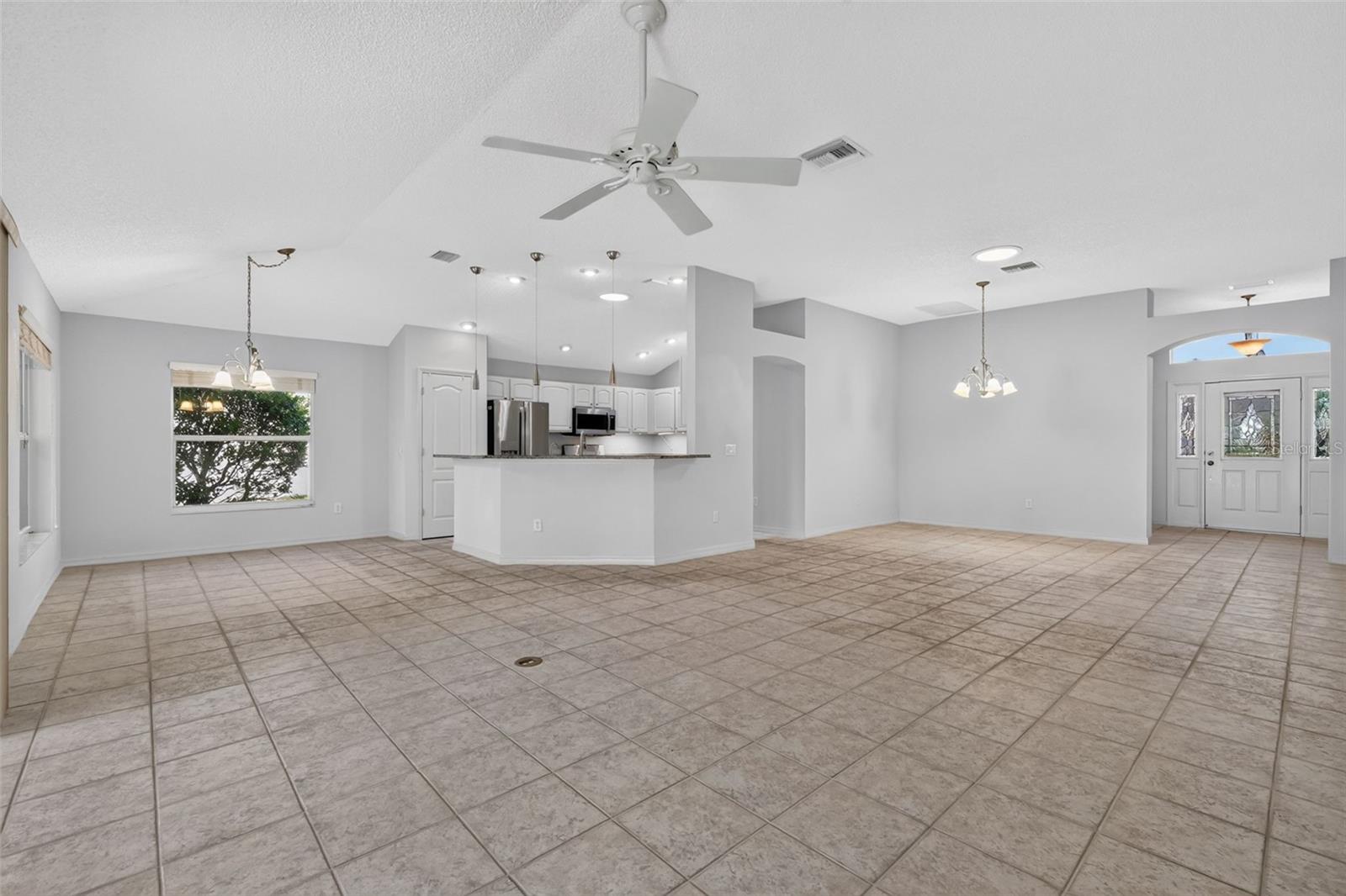 Living, Dining, Kitchen, and Dinette